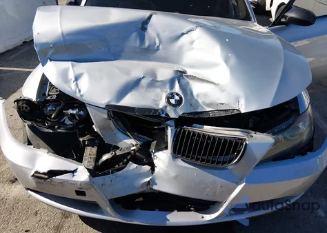 2008 BMW 328I z USA, uszkodzony, nr VIN WBAVA37548NL45260